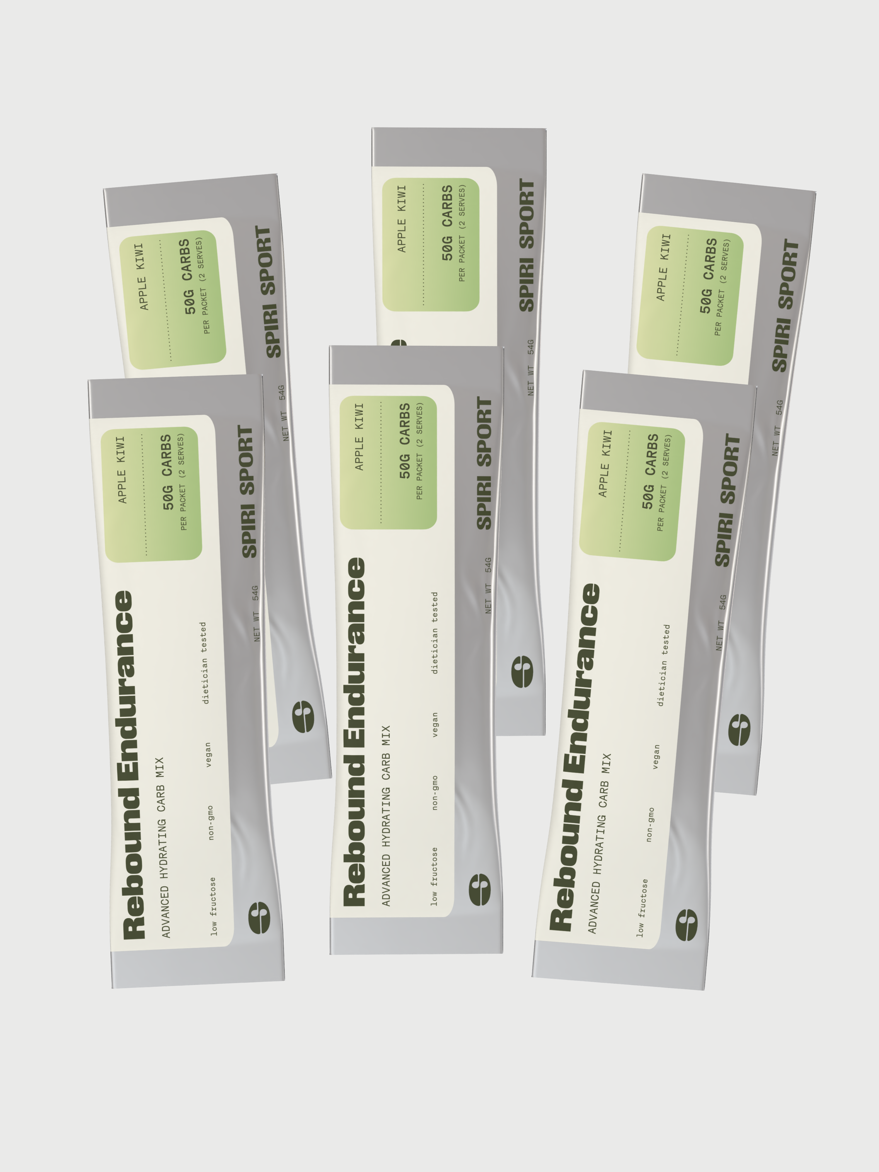 Rebound Pack of 6, Apple Kiwi