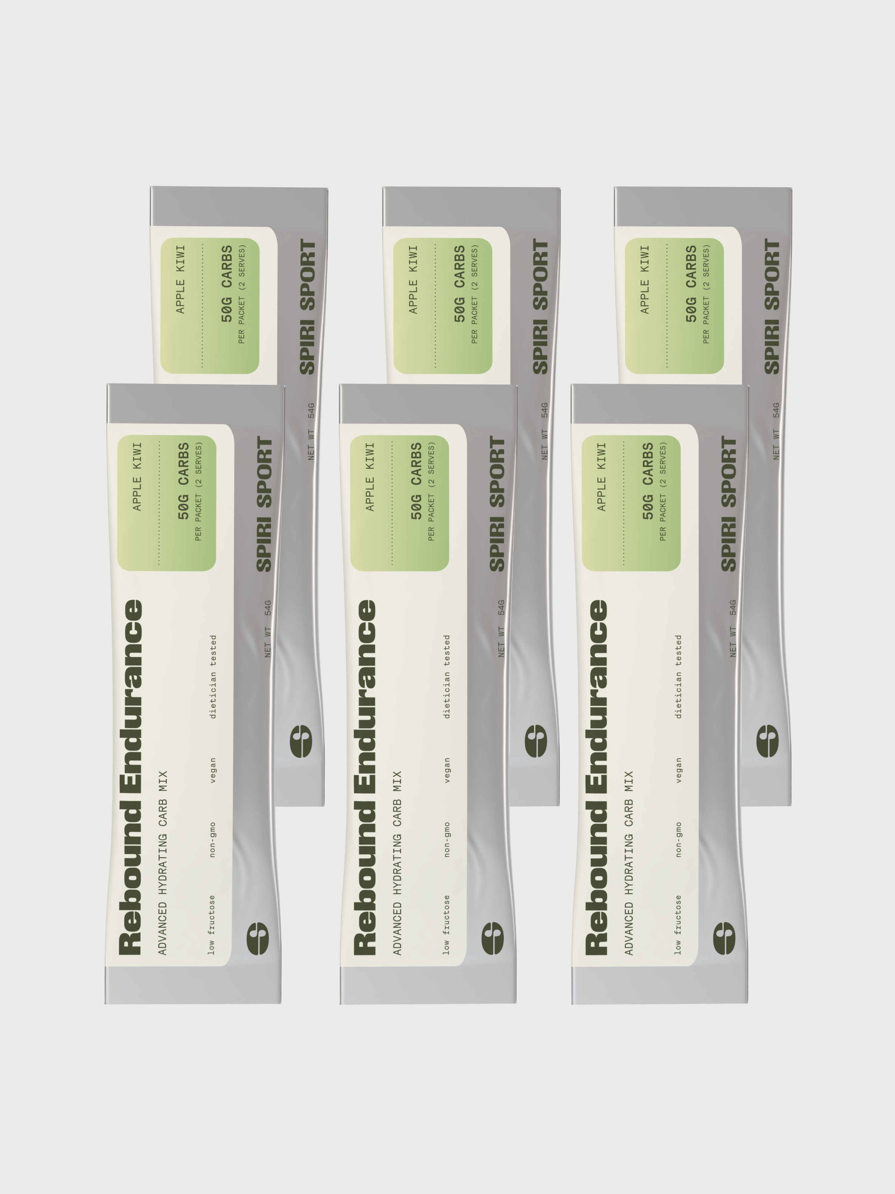 Rebound Pack of 6, Apple Kiwi
