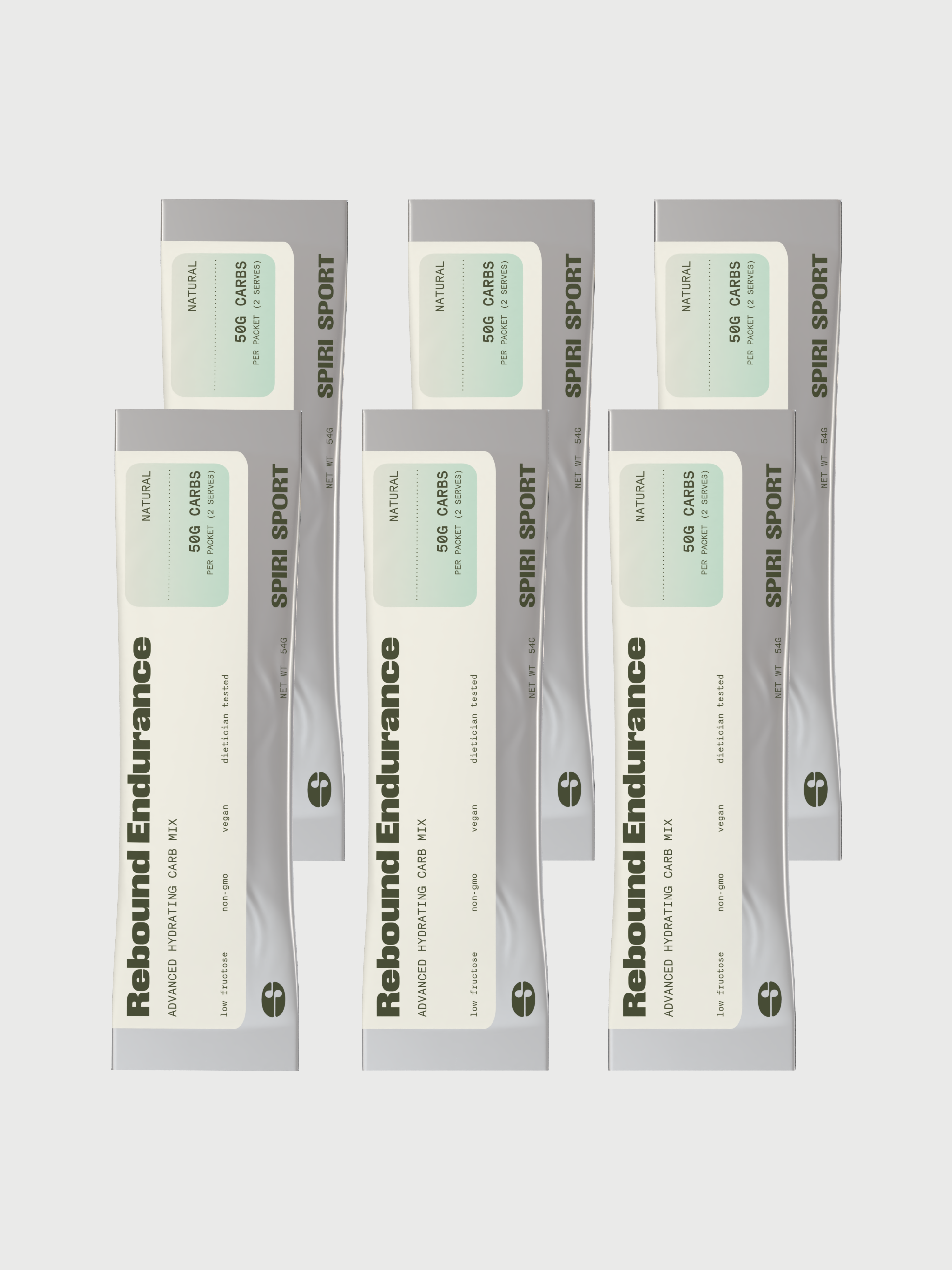 Rebound Pack of 6, Natural